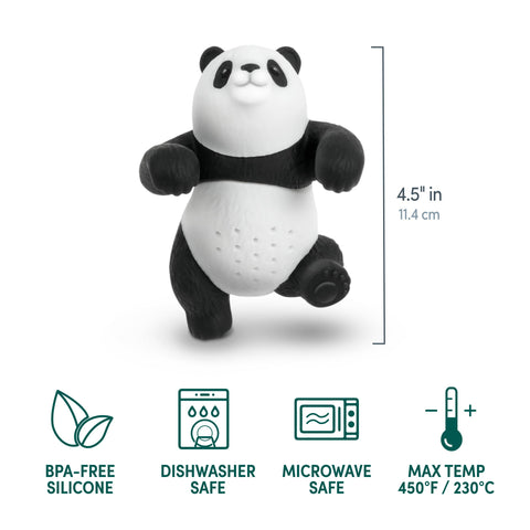 Genuine Fred Bambrew uses BPA-free silicone for safe tea brewing