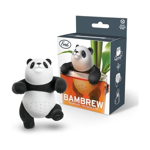 Genuine Fred Bambrew panda infuser belly ready to hold tea leaves
