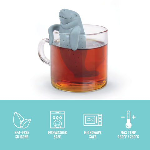 Genuine Fred MANATEA is dishwasher safe for quick, convenient cleaning.
