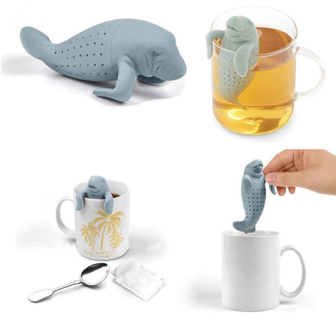 Genuine Fred MANATEA fits most standard mugs for versatile tea brewing at home.