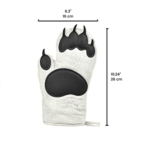 Gift-ready packaging featuring Genuine Fred mitts for housewarmings or birthdays.