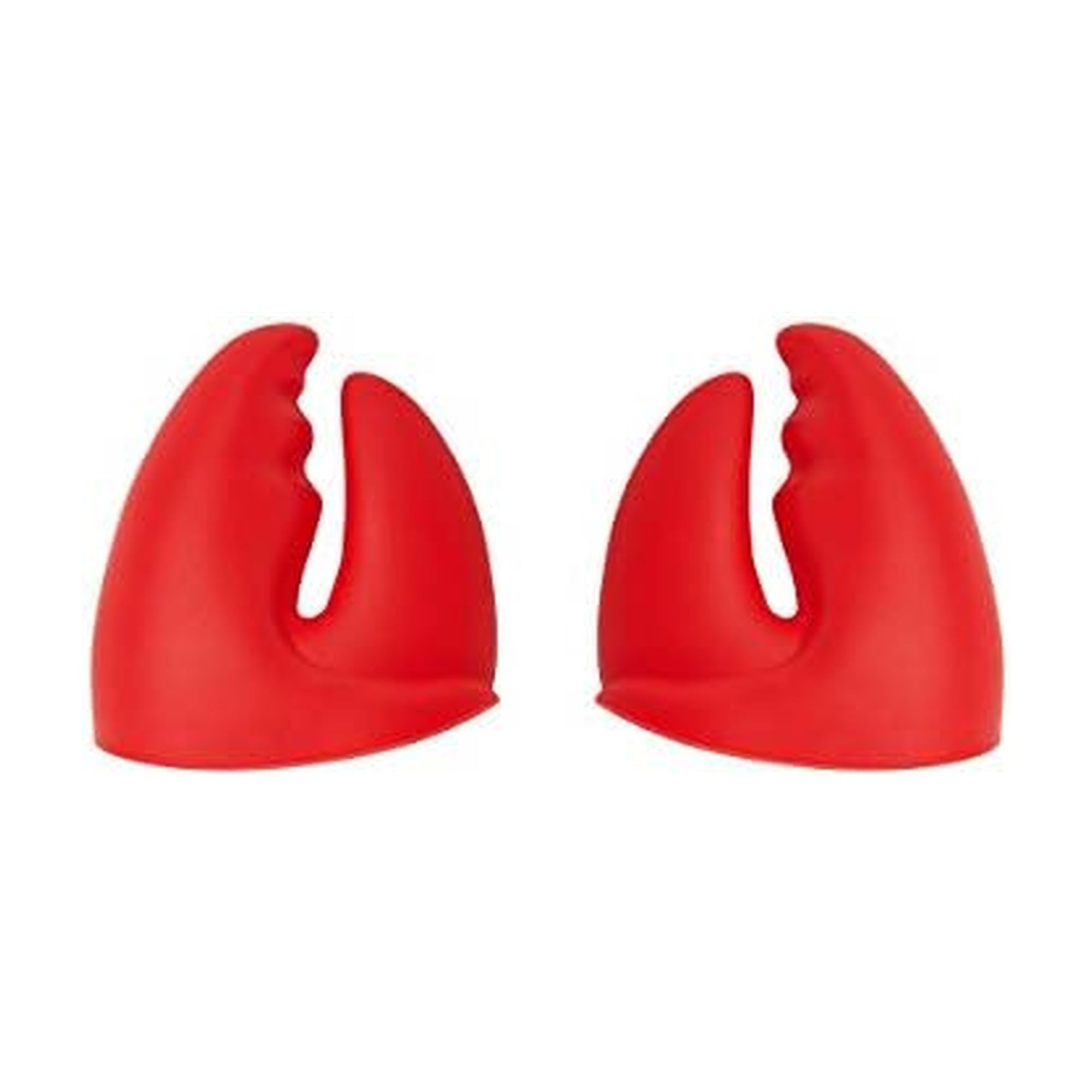 Genuine Fred Pot Pinchers red claw grip for safe hot pot handling.