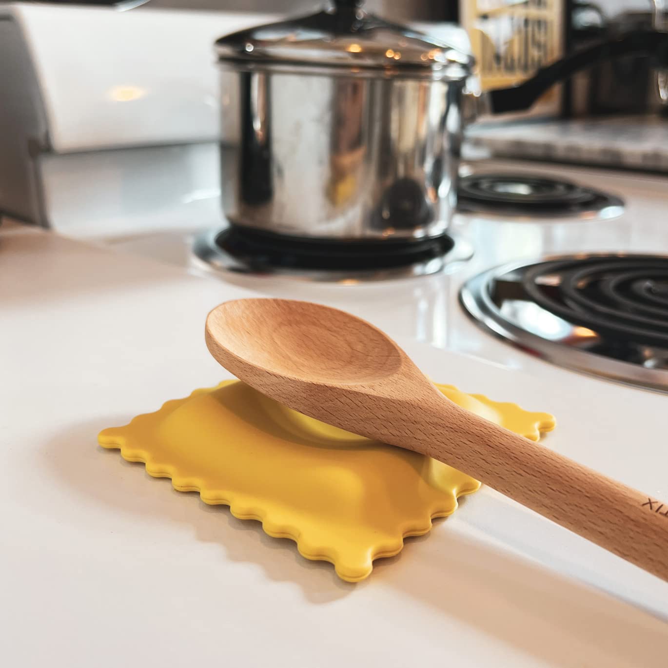 Genuine Fred SAUCED UP Ravioli Spoon Rest gift-ready for pasta lovers
