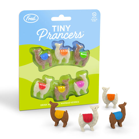 Genuine Fred Tiny Prancers suitable for wine and champagne glasses.