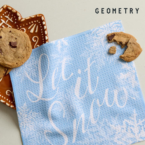 GEOMETRY Durable, machine-washable dish cloths for daily kitchen use