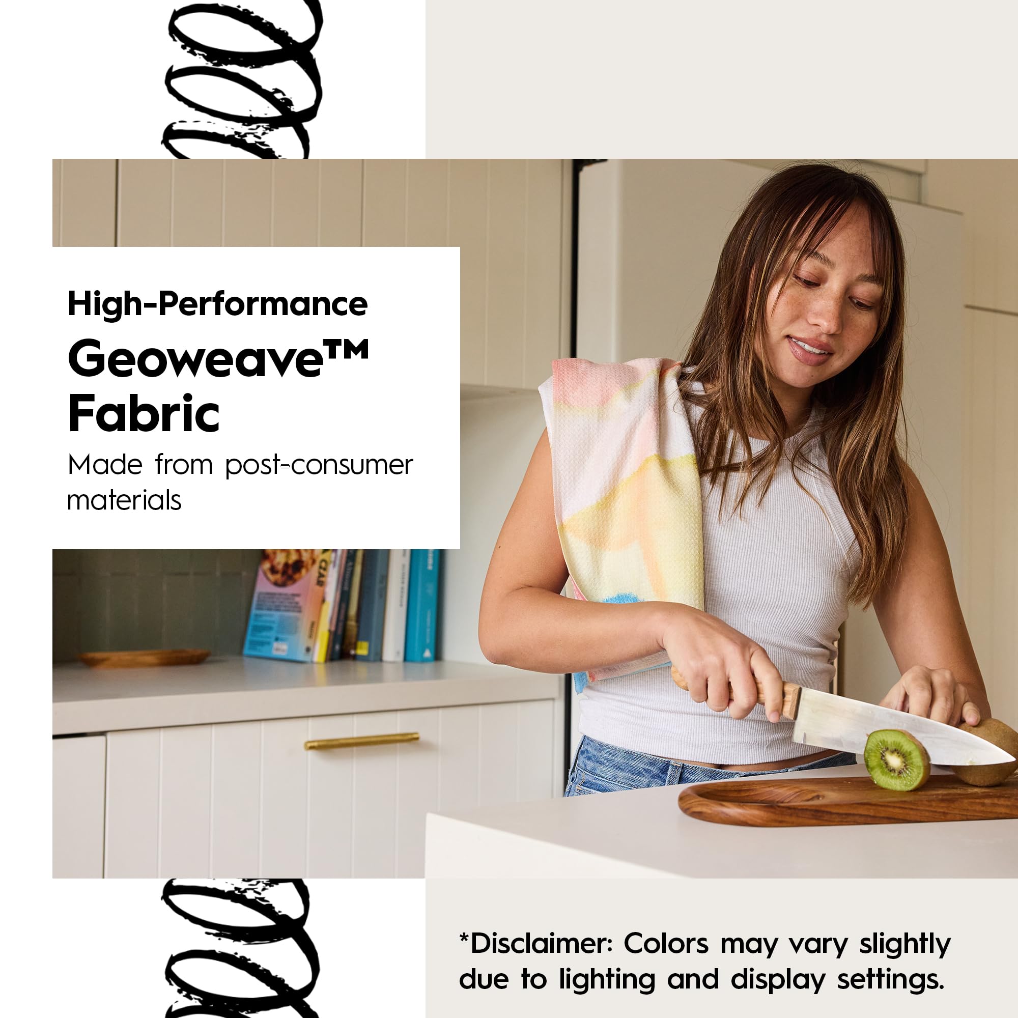 GEOMETRY Post-Consumer Material Towel Offers sustainable, low-water production.