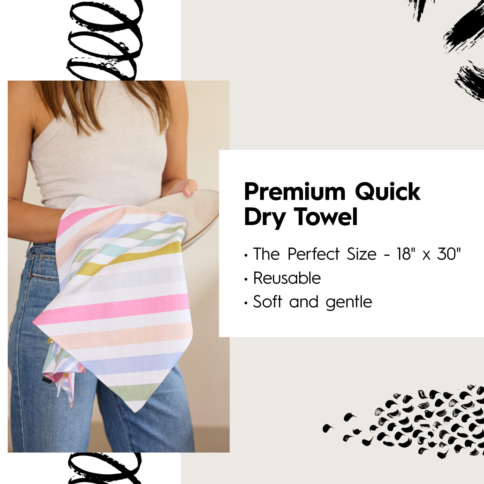 GEOMETRY California-designed towels emphasize mindful manufacturing.
