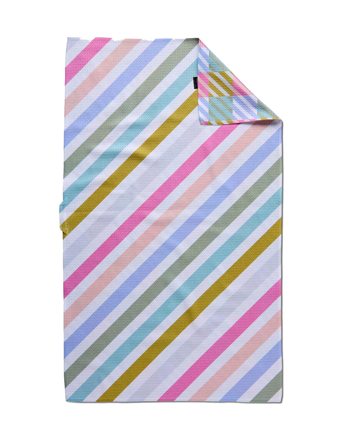 Geometry Spring Kitchen Towels showcase Geoweave texture for gentle, effective drying.