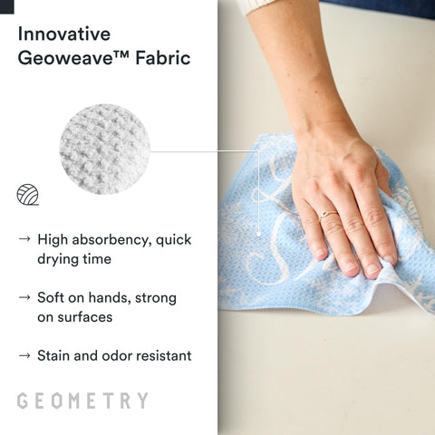 GEOMETRY Post-consumer materials support sustainable, low-water production
