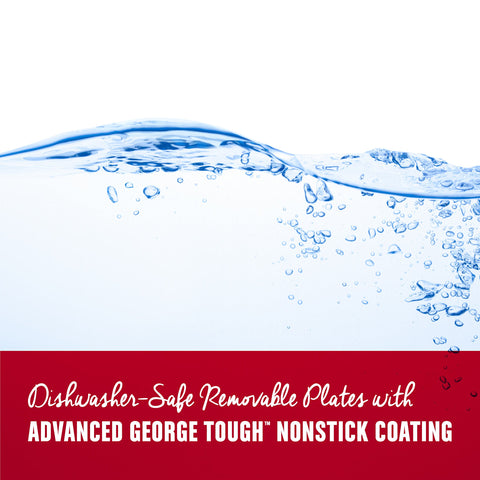 George Foreman preheats 35% faster for quicker meals.