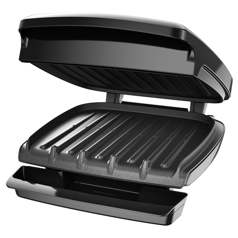 George Foreman GR340FB easy-clean surface supports quick maintenance