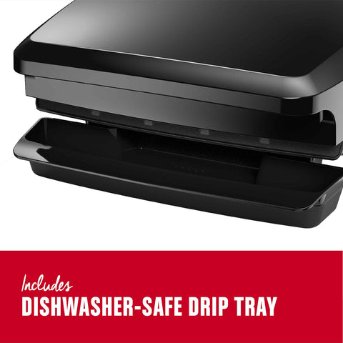 George Foreman GR340FB tough coating preserves nonstick performance over time