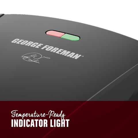 George Foreman Panini Press closed for flavorful grilled panini.
