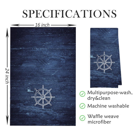 Geqtt waffle weave towel ideal for quick drying after washing dishes