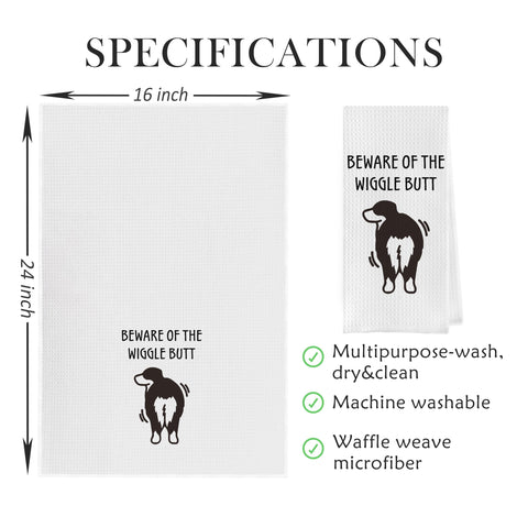 Geqtt decorative tea towel ideal as a gift or display.