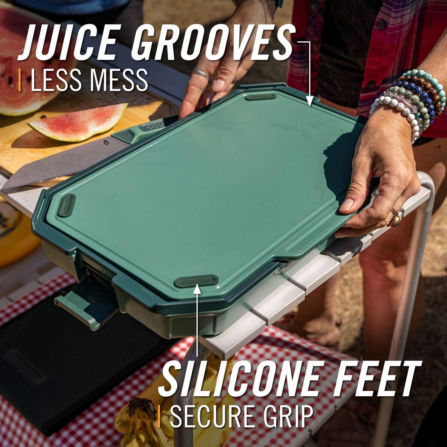 Gerber Gear nesting design keeps tools organized for camp transport