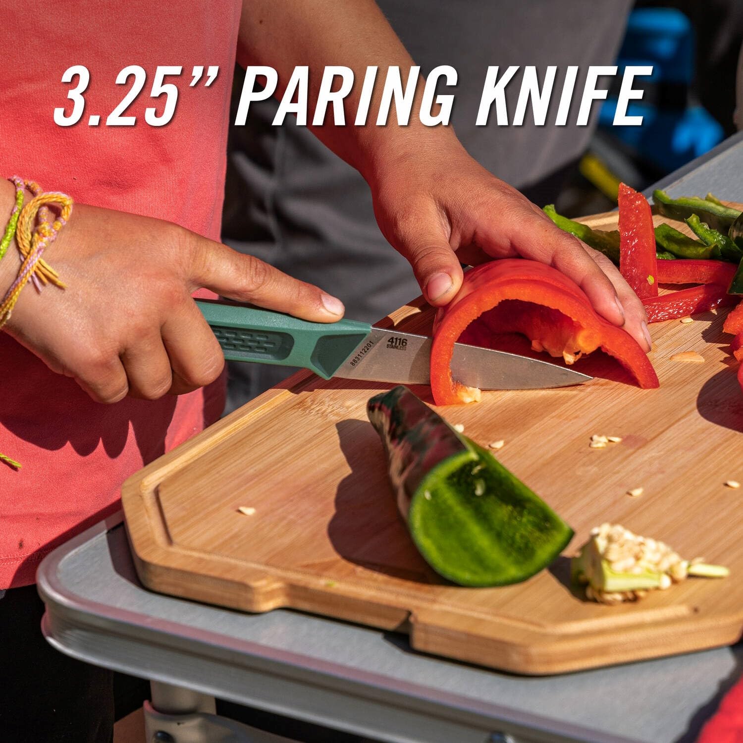 Gerber Gear corrosion-resistant German stainless-steel blades for reliable slicing