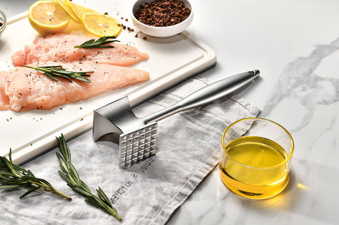 Gerior meat mallet dishwasher-safe construction for easy cleaning