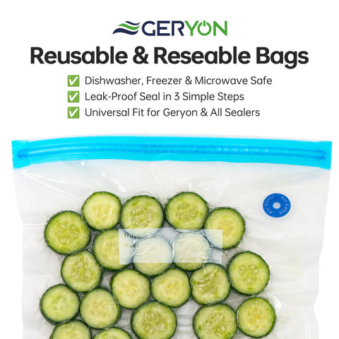 GERYON removable lid makes cleaning effortless after meal prep.