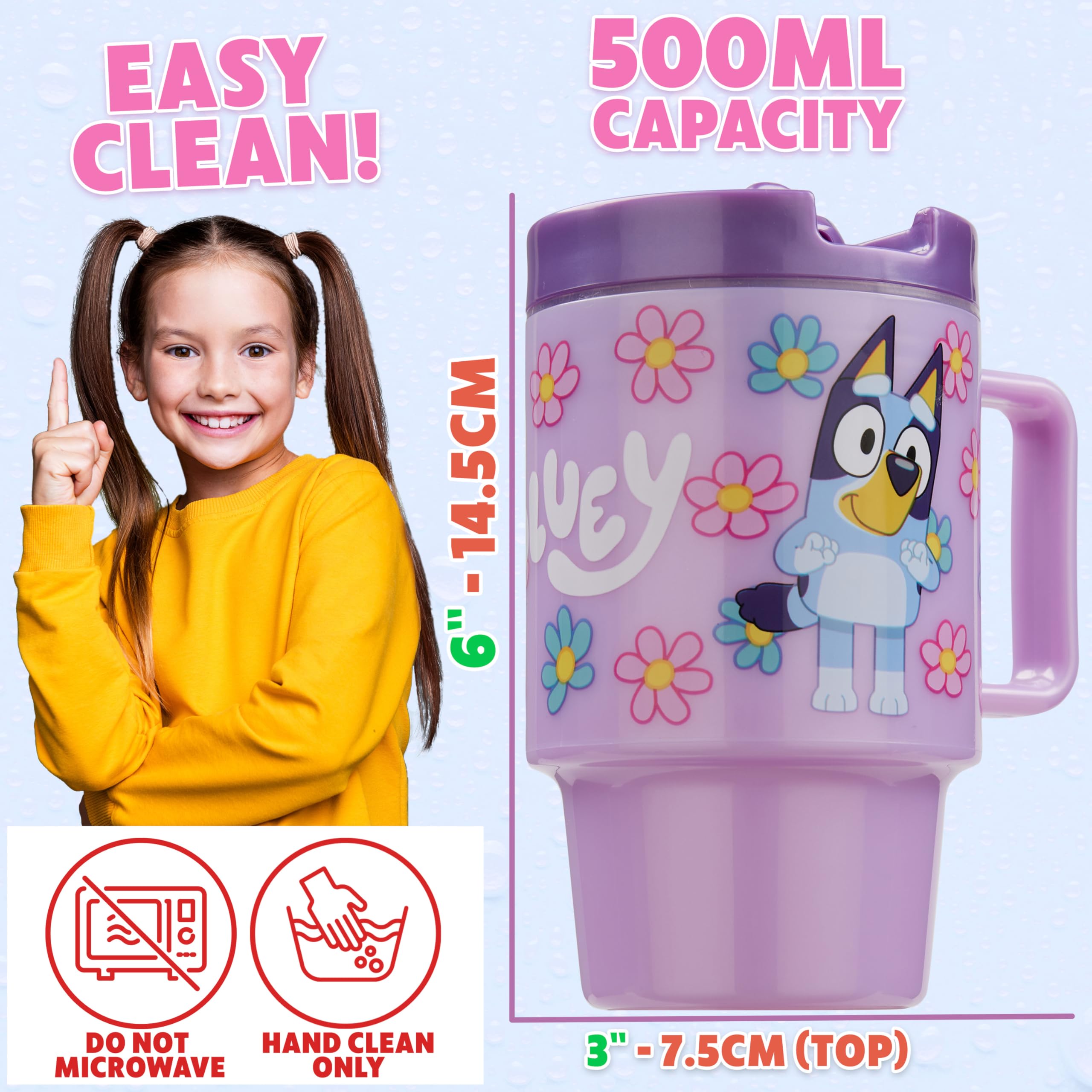 Get Trend Bluey bottle fits lunch boxes and backpacks