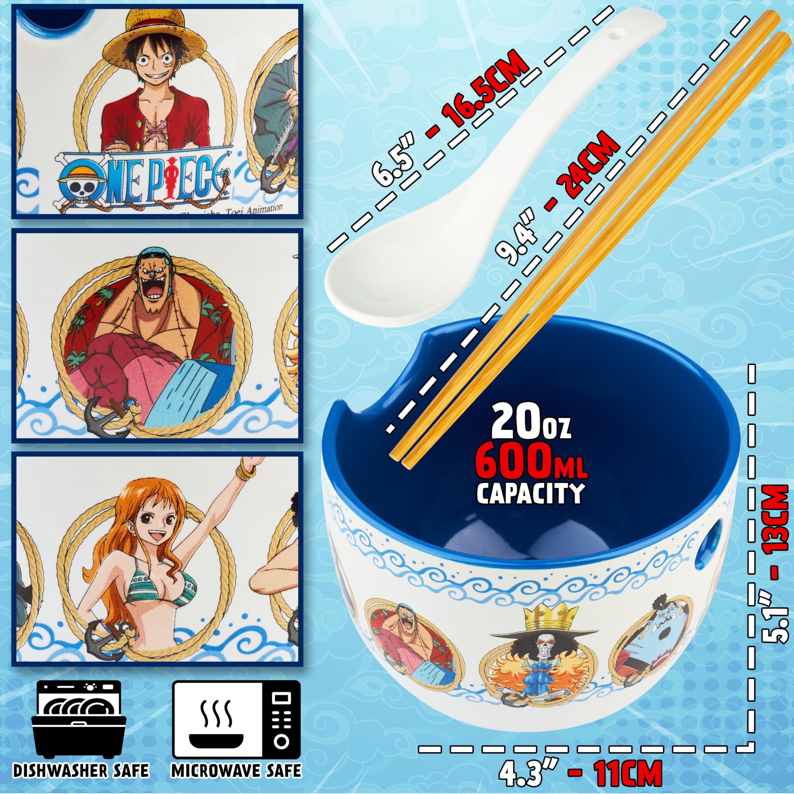 Get Trend One Piece ramen bowl set makes a great gift idea