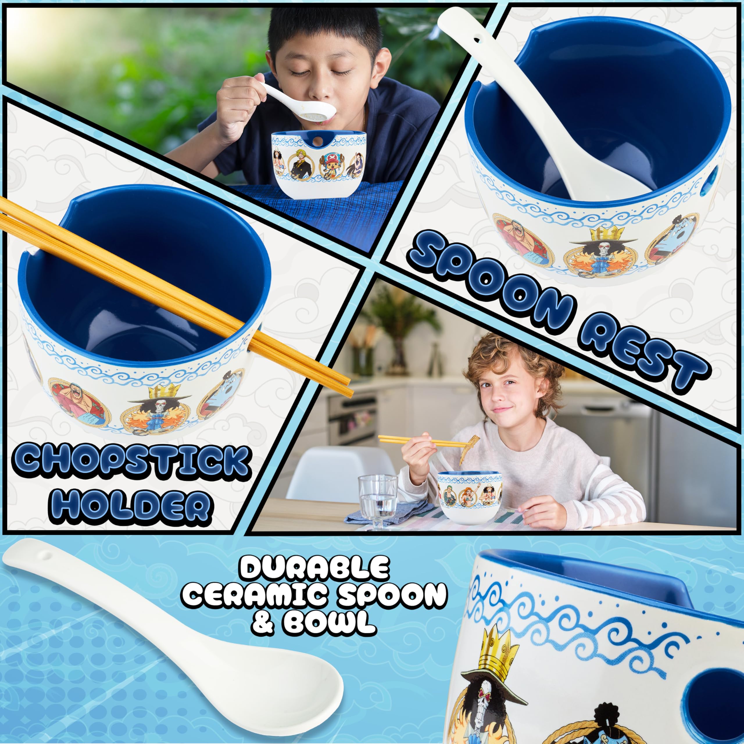 Get Trend One Piece ramen bowl microwave safe for quick reheats