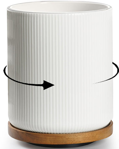 Getstar 360° rotating utensil holder on countertop for easy reach and organization