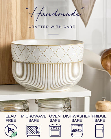 Getstar bowls microwave-safe design for convenient reheating without transferring dishes.