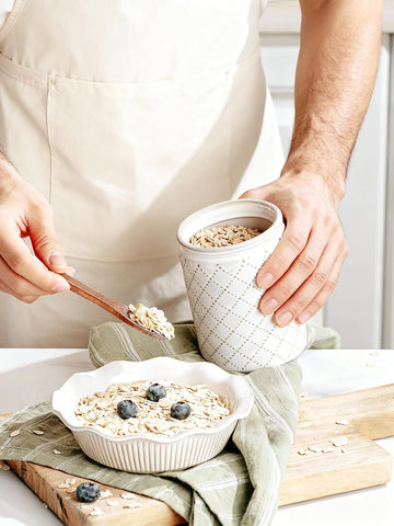 getstar crackle glaze finish canisters add decorative yet practical storage