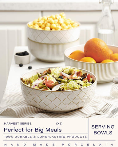 Getstar bowls feature diamond embossing, ideal for salads and pastas at gatherings.