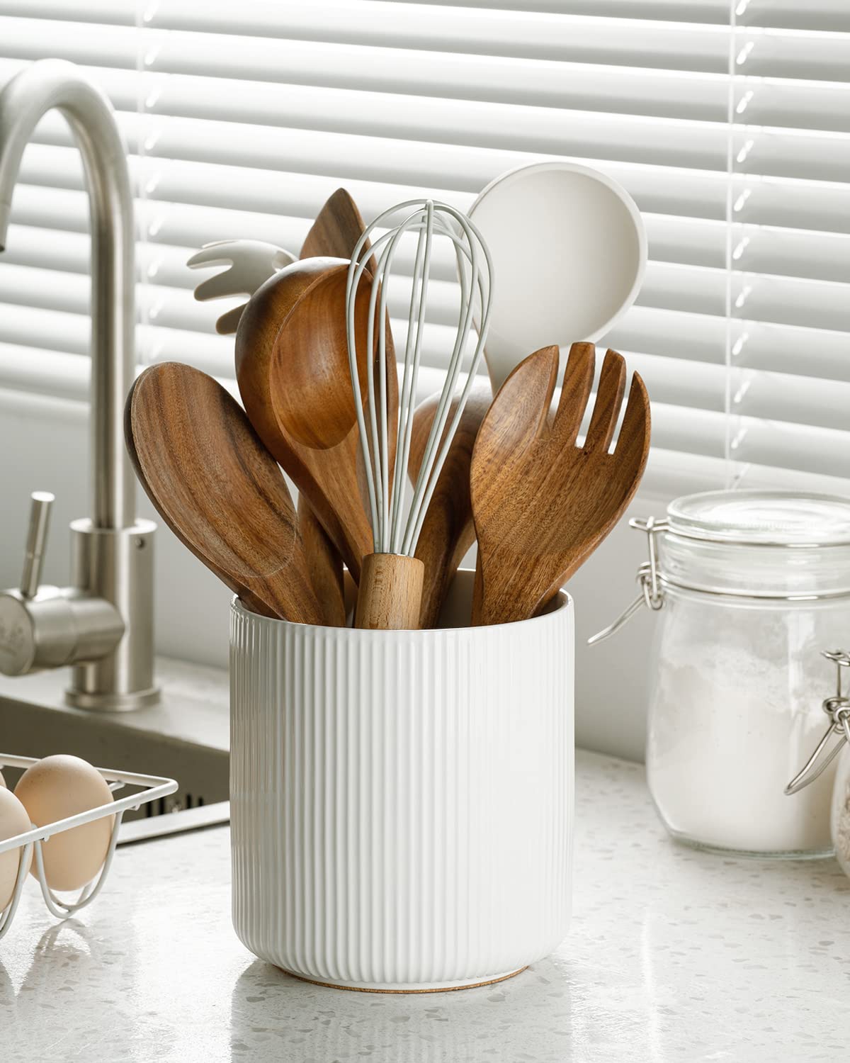 getstar kitchen decor piece complements farmhouse and modern styles on any counter