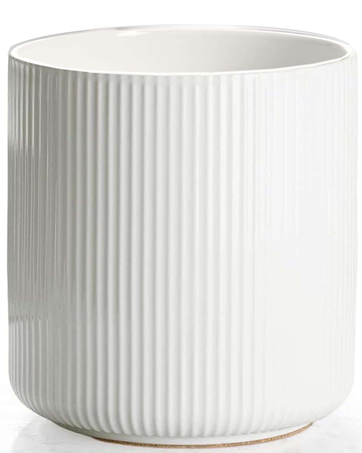 getstar large utensil holder with ridged texture adds modern elegance while keeping utensils accessible