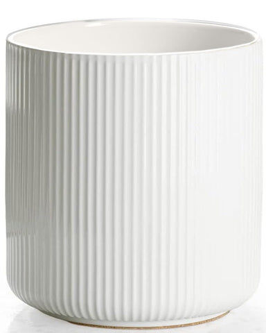 getstar large utensil holder with ridged texture adds modern elegance while keeping utensils accessible