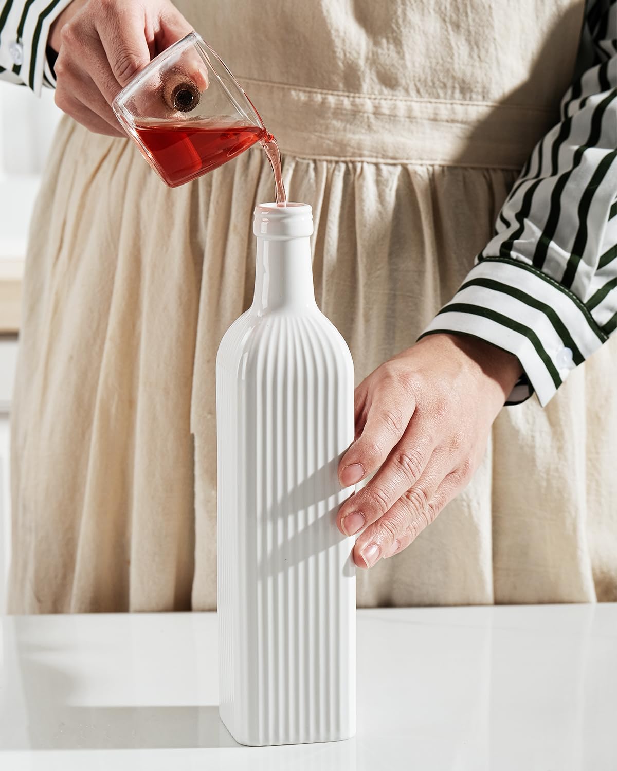 Getstar stainless steel spout closeup shows durable pourer and reliable flow