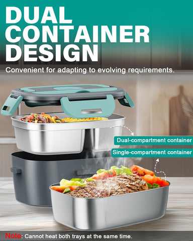 Geveniss food-grade, leak-proof lid protects transport.