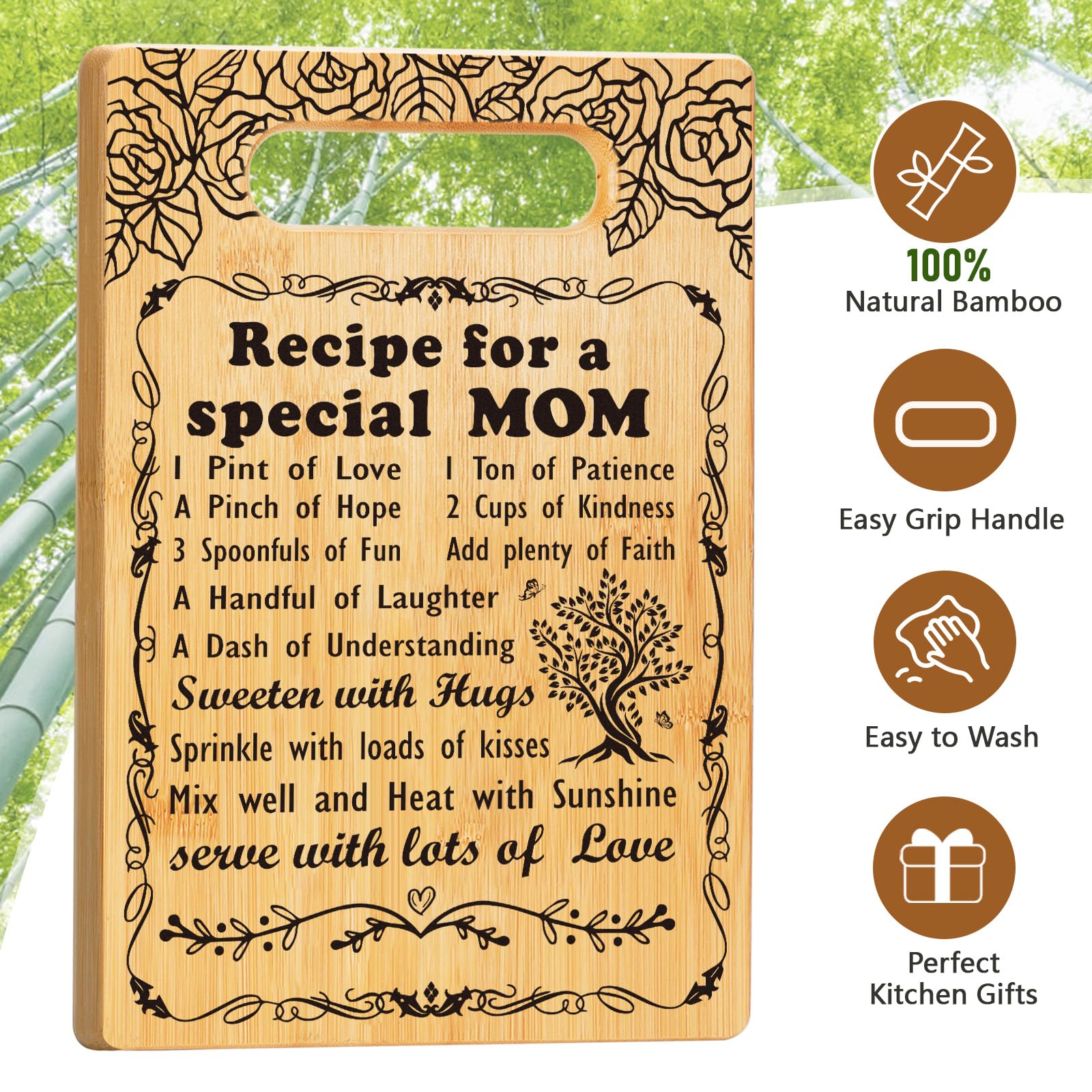 GevGuxLuo engraved turner spatula for durable kitchen use