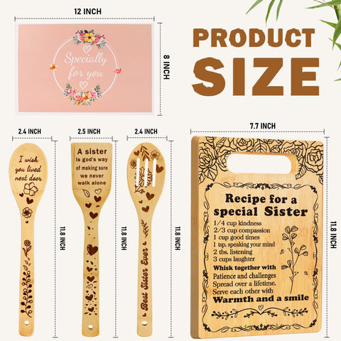 GevGuxLuo engraved utensils—spoon and spatula—perfect for gifting