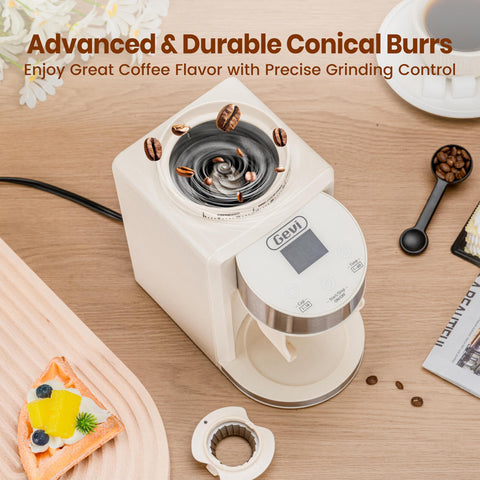 Gevi coffee spoon and tamper for accurate dosing