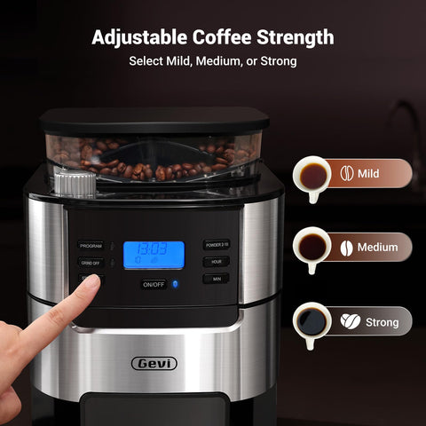 Gevi countertop footprint shown fitting homes, offices, and small cafés.