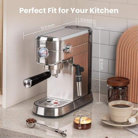 Gevi stainless steel housing emphasizing durability and style