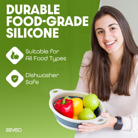 Gevoli BPA-free materials are dishwasher safe for quick cleanup.