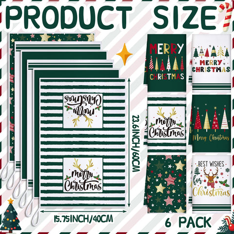 Geyoga gingerbread pattern towel adds cozy festive touch and absorbency