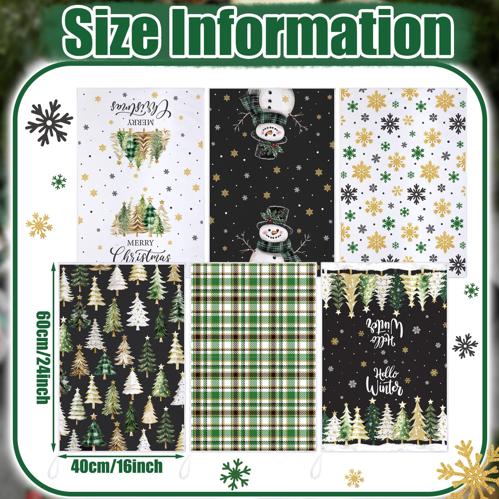Geyoga snowflakes-pattern towel highlights holiday charm and quick drying