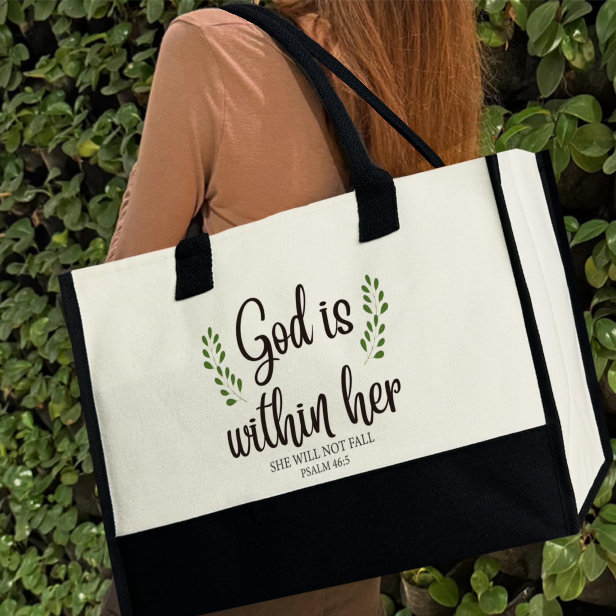 Gezred Gift-Ready Christian Tote for Women – thoughtful accessory for holidays and birthdays.