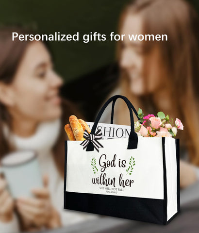 Gezred Premium Canvas Tote – durable and easy to clean, ideal for daily use.