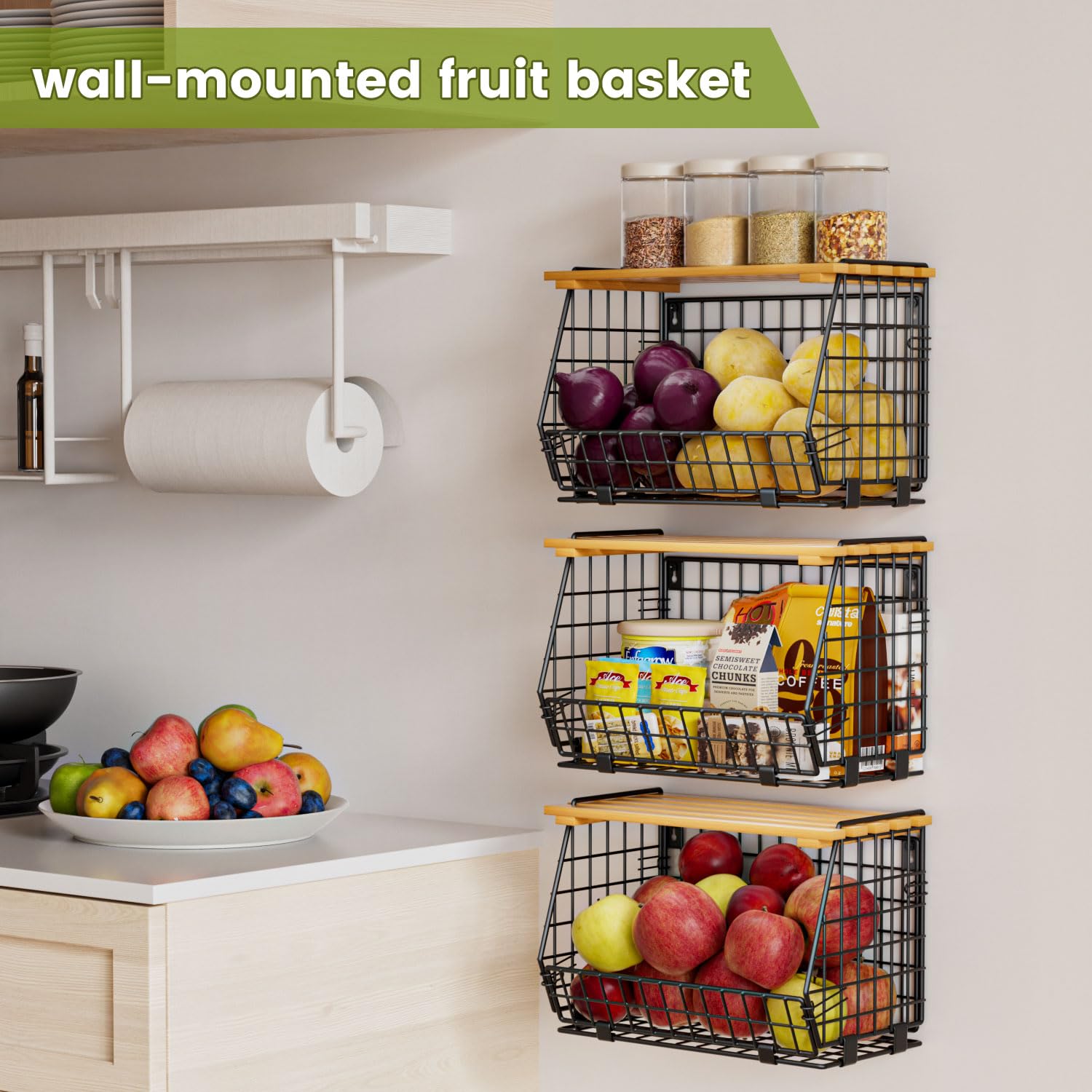 GGIU 3-pack maximizes pantry and countertop space