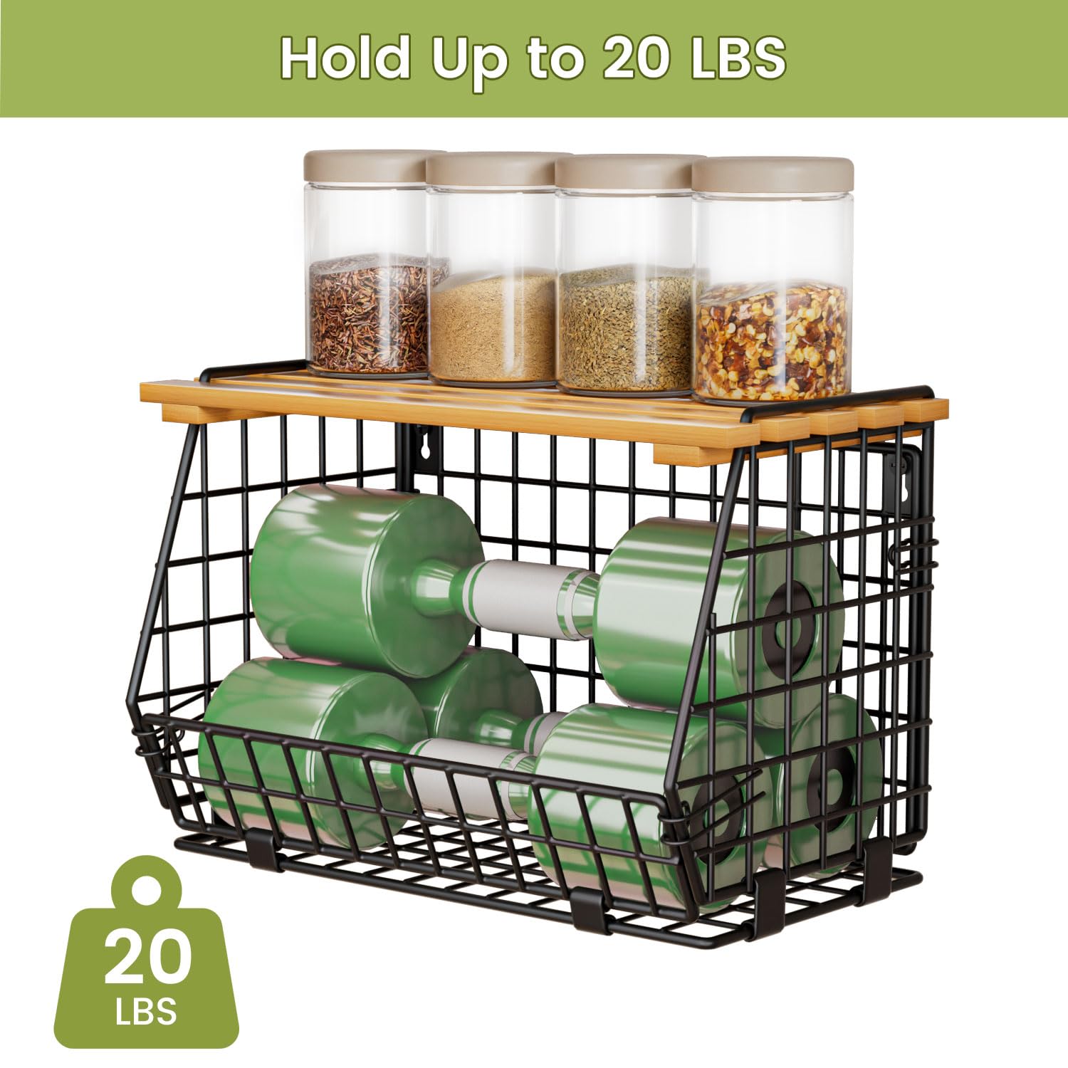 GGIU pantry storage for vegetables helps reduce clutter