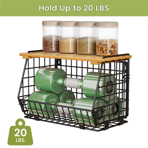 GGIU pantry storage for vegetables helps reduce clutter