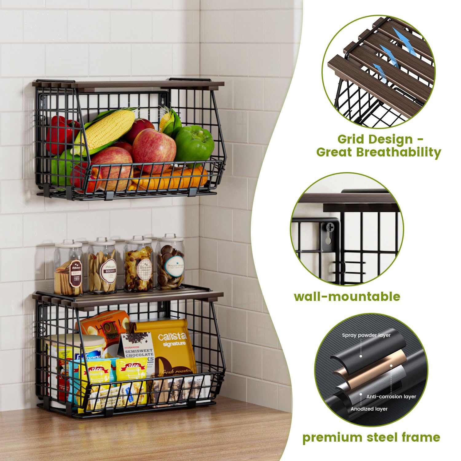 GGIU quick-installation folds and snaps for fast wall-mount setup