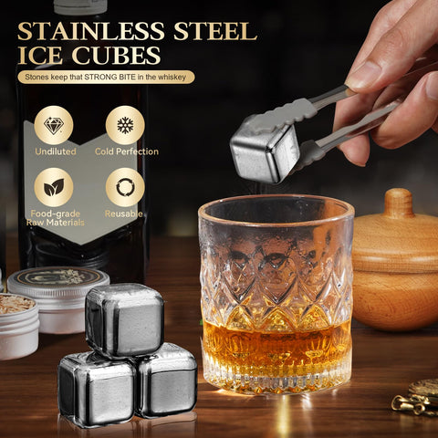 G GOOD GAIN complete smoking kit accessories include filters, spoon, clip and brush.